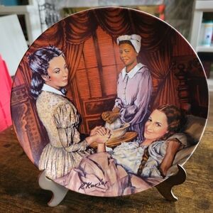 Decorative Collector's Plate with Historical Scene